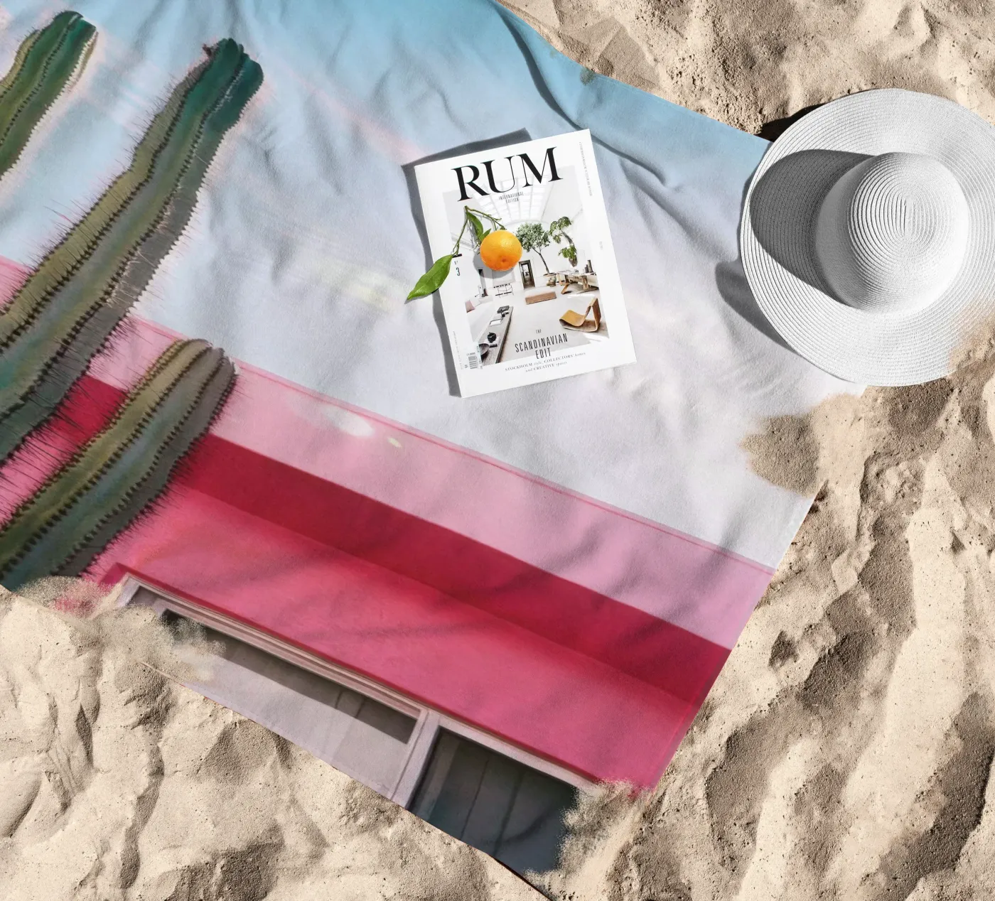 9 beach towel by Pink California | Affiches & Posters