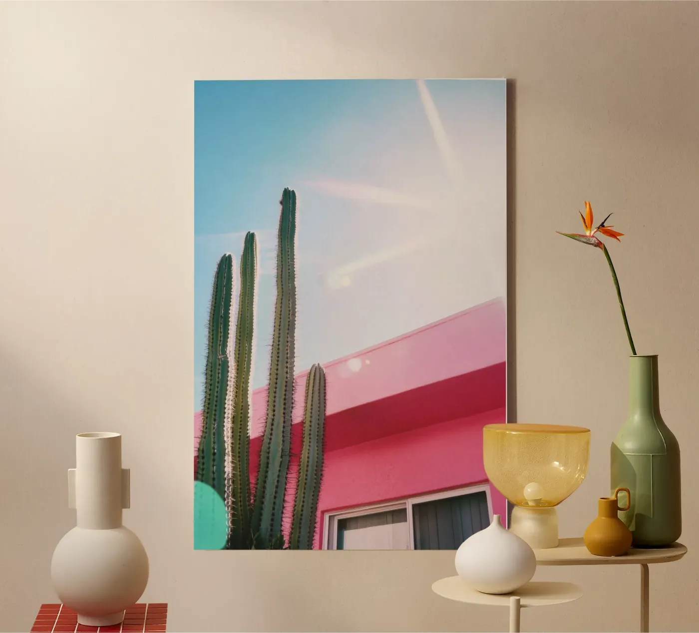 9 canvas van Pink California | Affiches & Posters