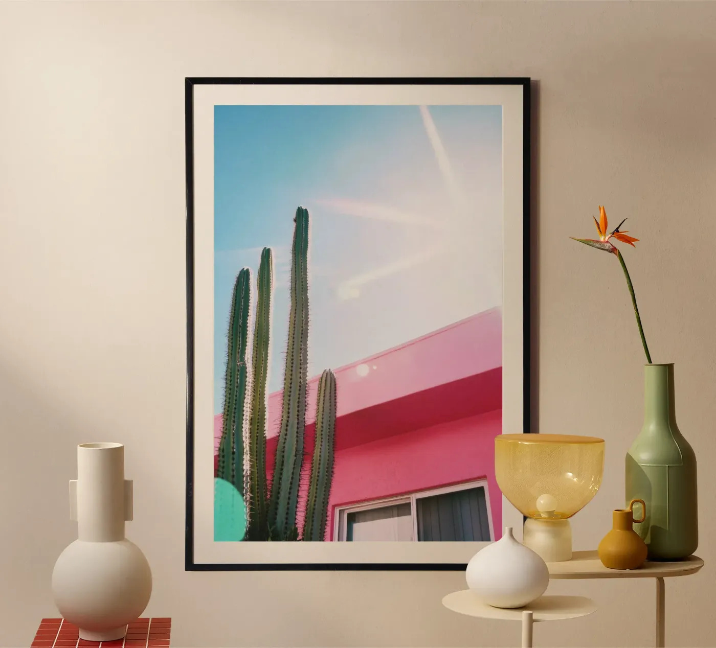 9 poster van Pink California | Affiches & Posters