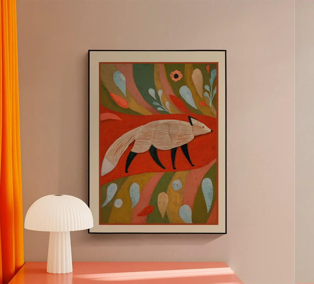 Autumn Fox plexiglass da cityart