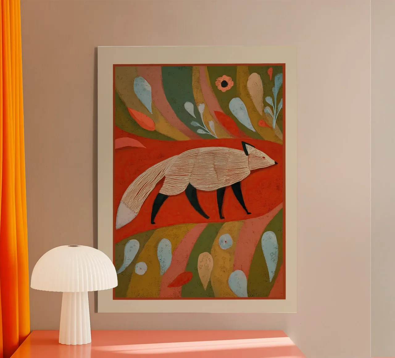 Autumn Fox plexiglass da cityart