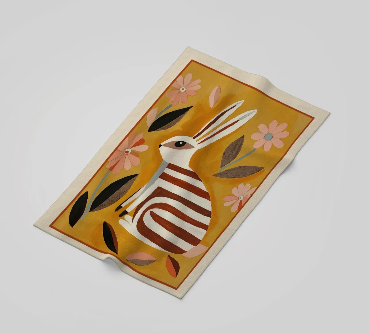 Striped Hare telo mare da cityart