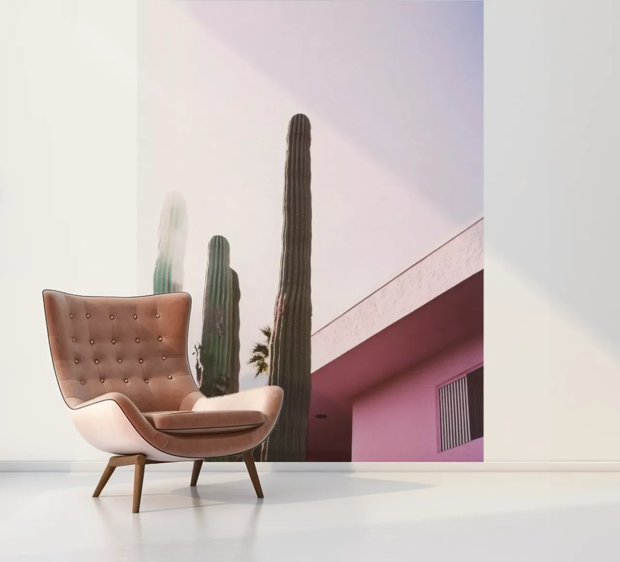 10 fotobehang van Pink California | Affiches & Posters