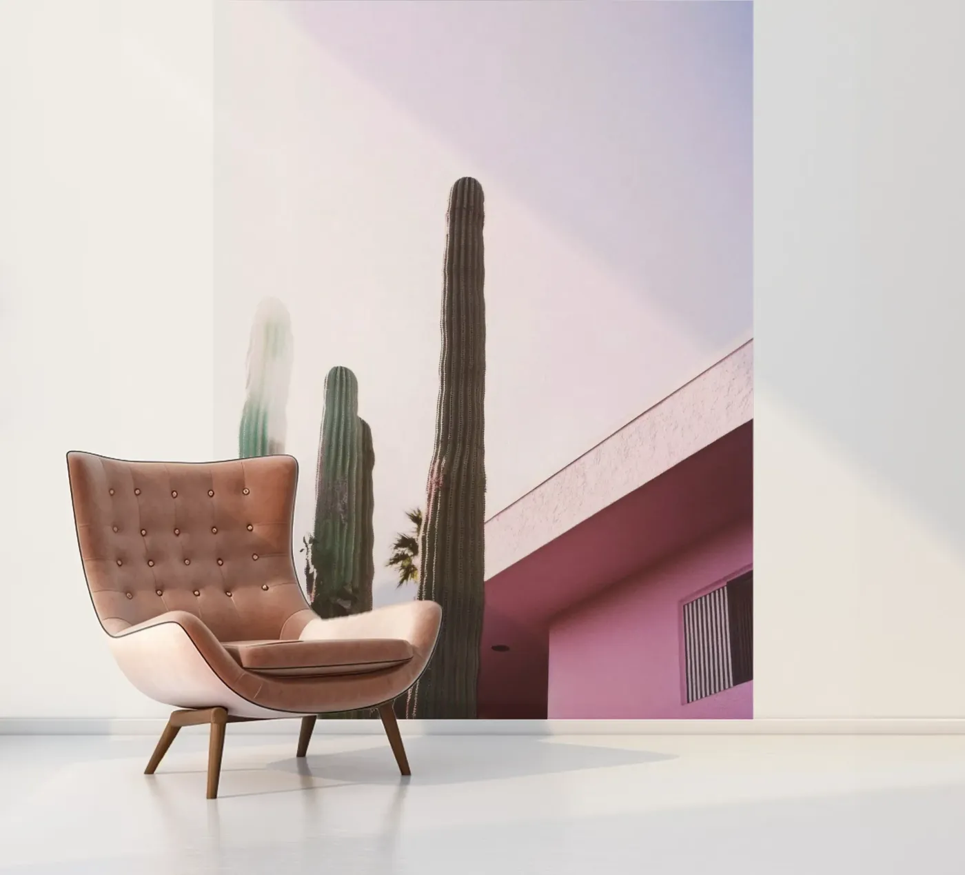 10 fotobehang van Pink California | Affiches & Posters