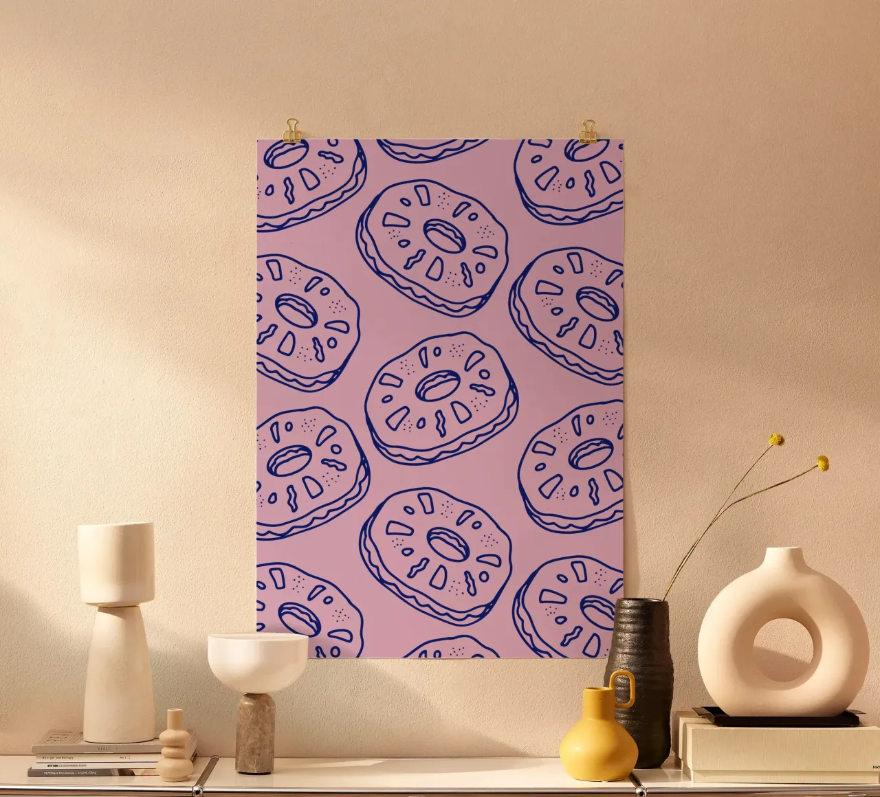 SWEET PATTERN Poster von Muse Society Shop