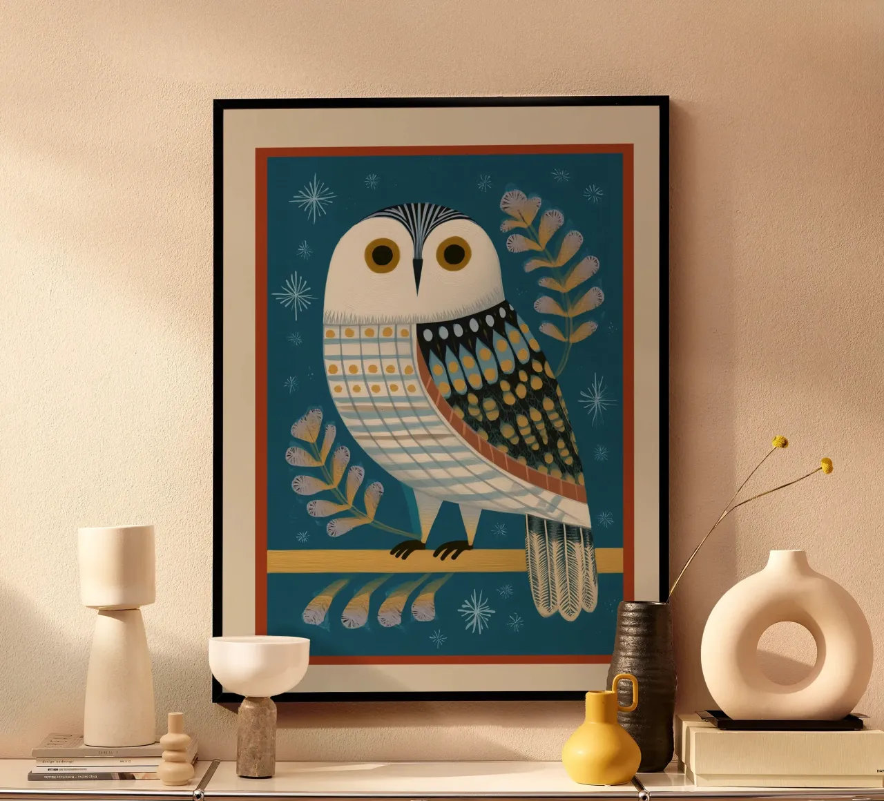 Winter Owl poster da cityart