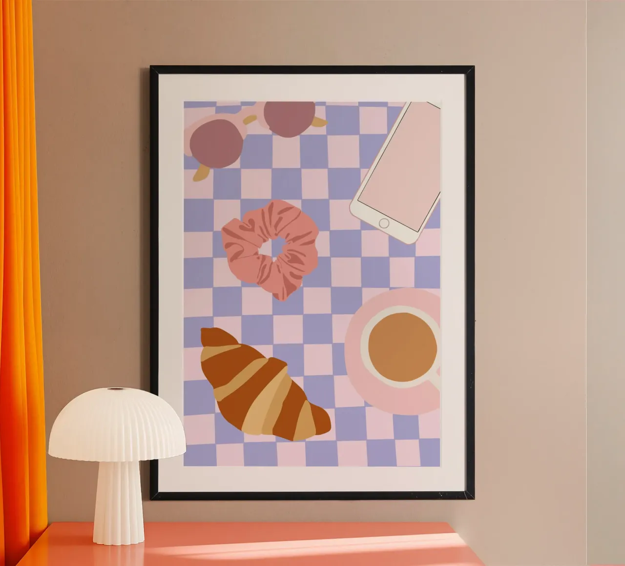 BREAKFAST AND STUFF poster da Muse Society Shop