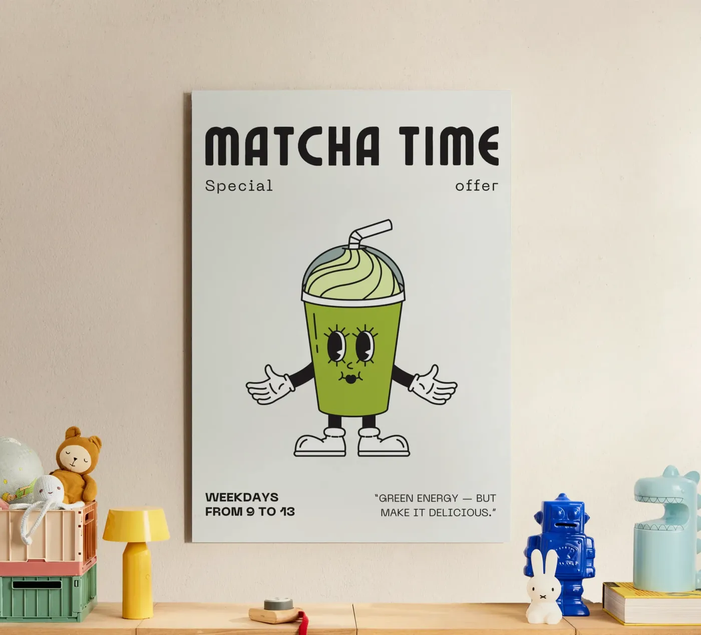 MATCHA TIME forex plate by Muse Society Shop