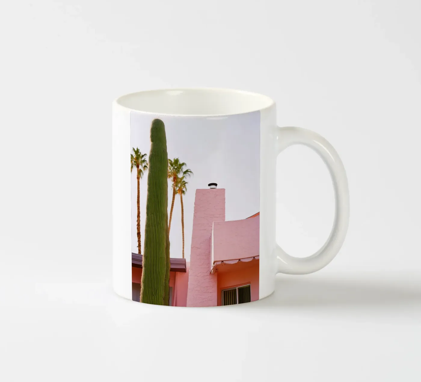 11 keramische mok van Pink California | Affiches & Posters