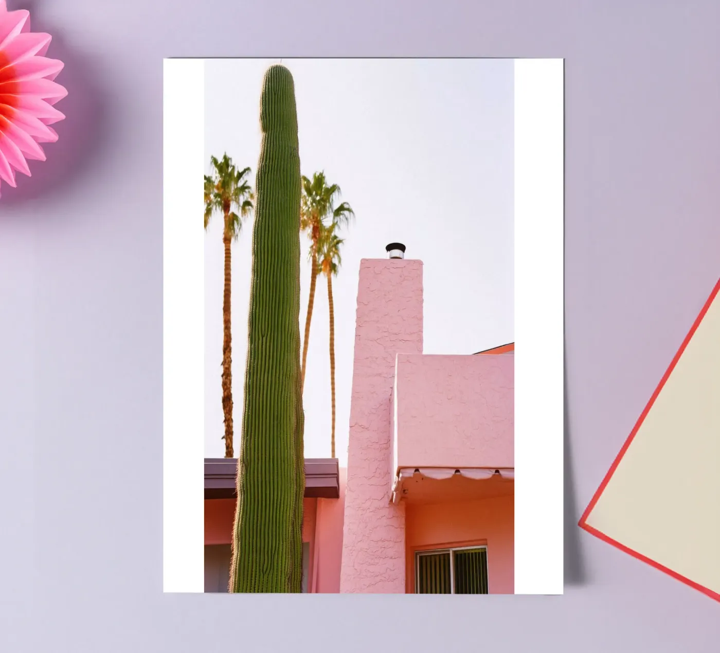 11 stickervel van Pink California | Affiches & Posters