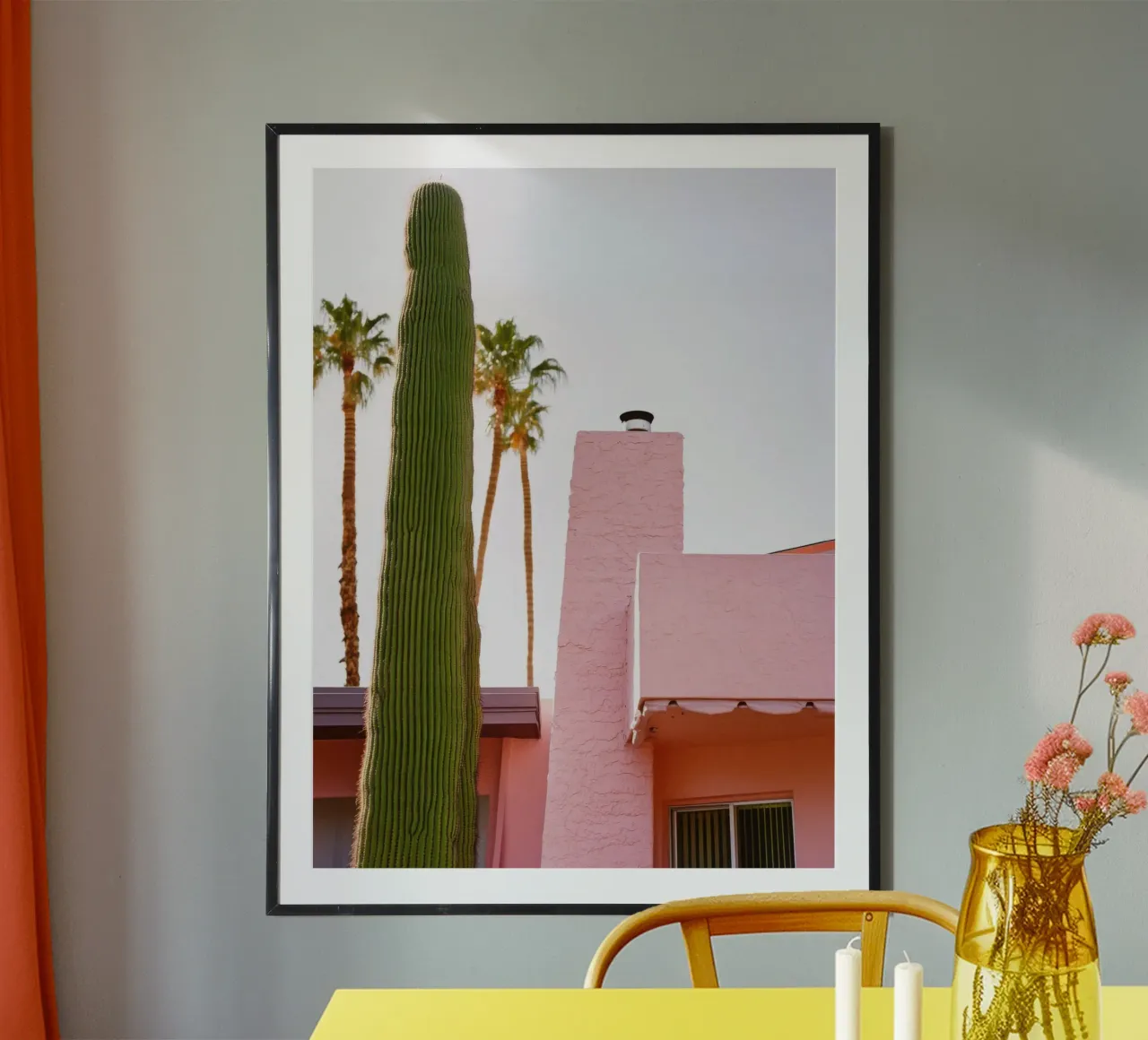 11 carta hahnemühle da Pink California | Affiches & Posters