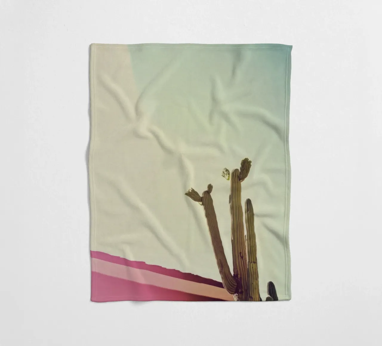 12 fleecedeken van Pink California | Affiches & Posters