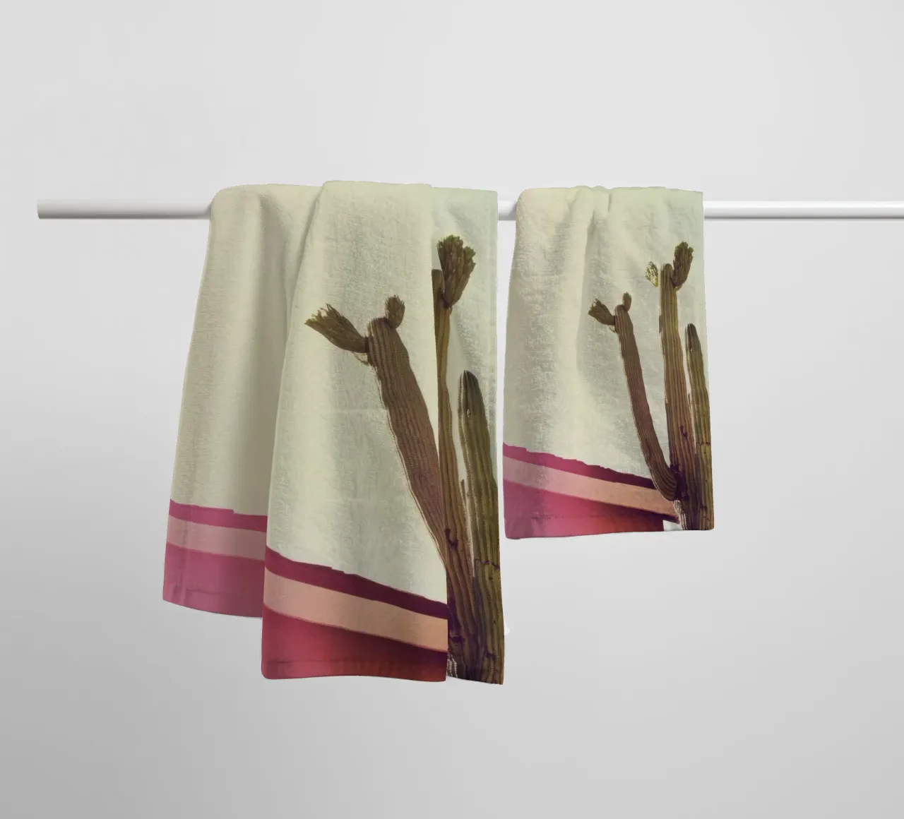 12 asciugamano da bagno da Pink California | Affiches & Posters