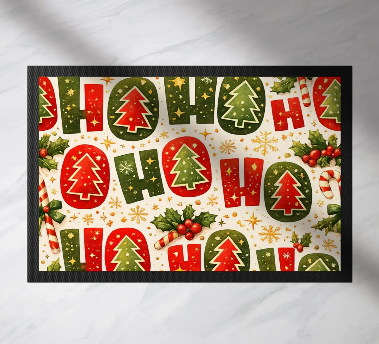 “Ho Ho Ho” Pattern zerbino da Nordic Noel Studio