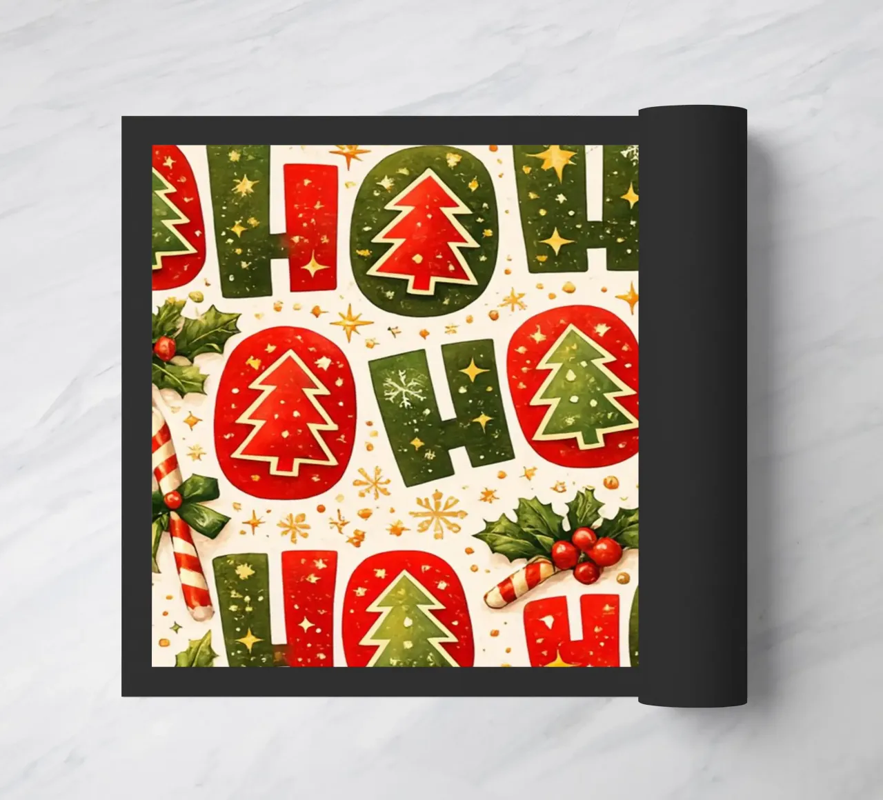 “Ho Ho Ho” Pattern zerbino da Nordic Noel Studio