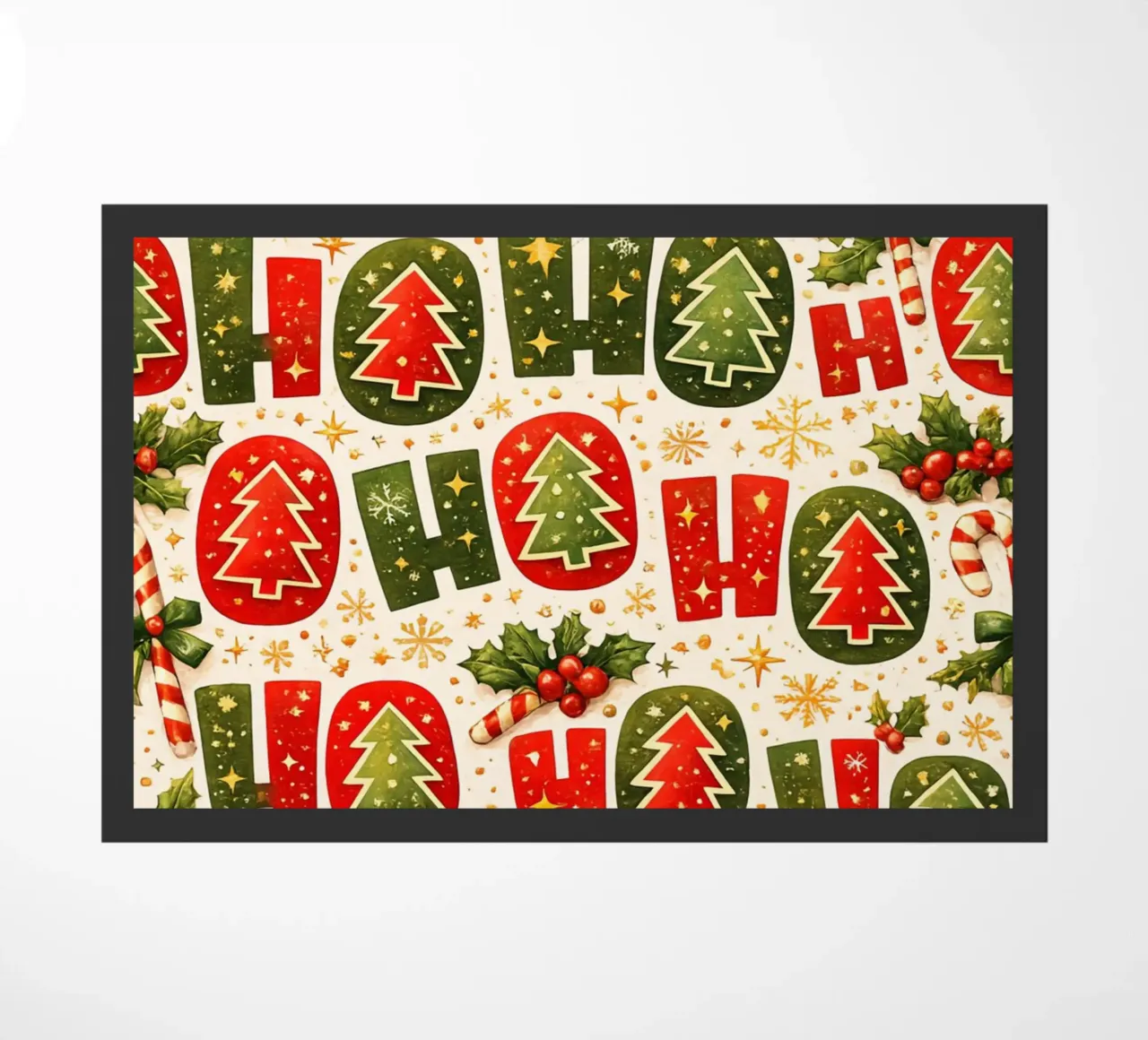 “Ho Ho Ho” Pattern zerbino da Nordic Noel Studio
