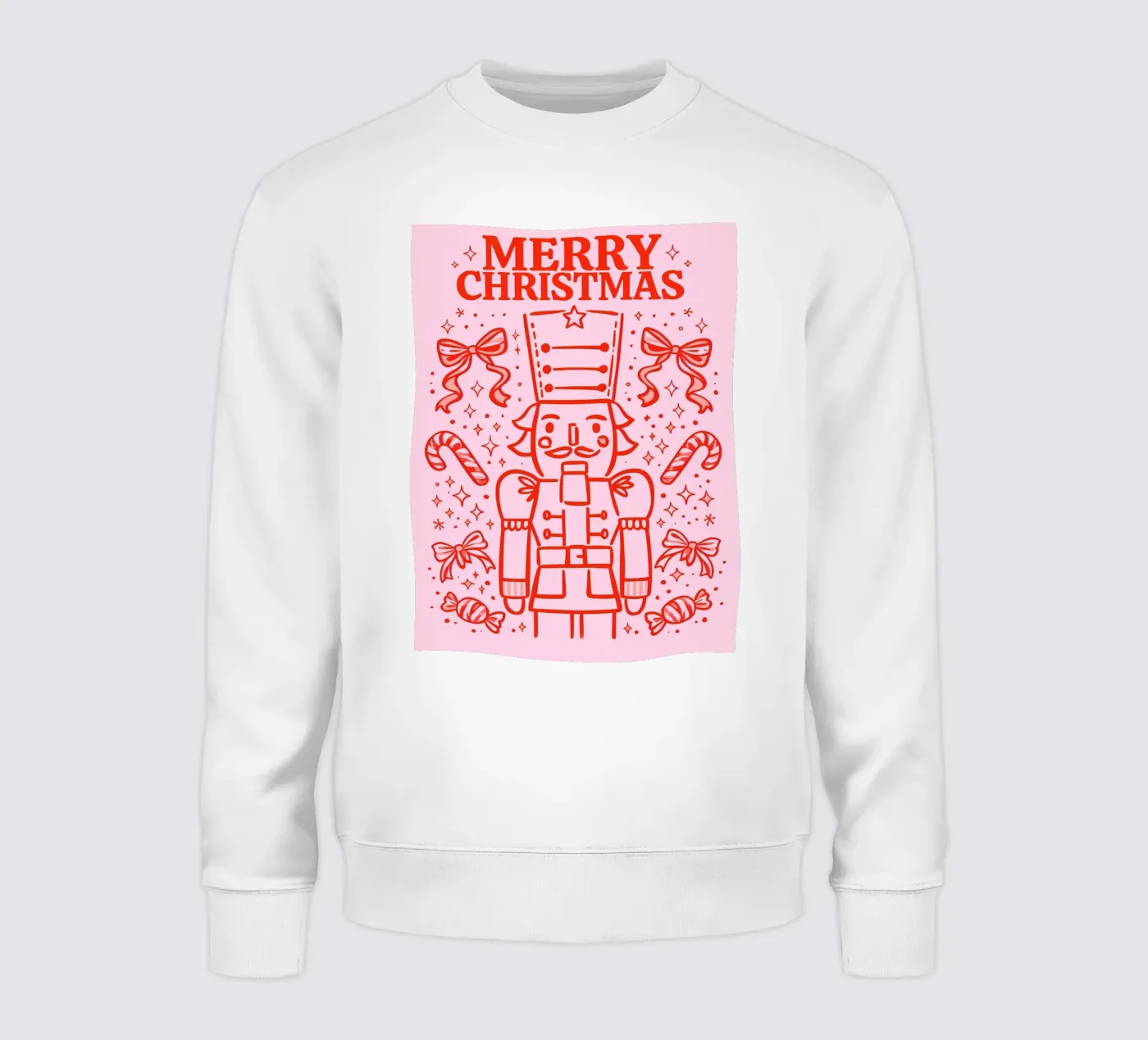Candy Parade Notenkraker sweatshirt van Nordic Noel Studio