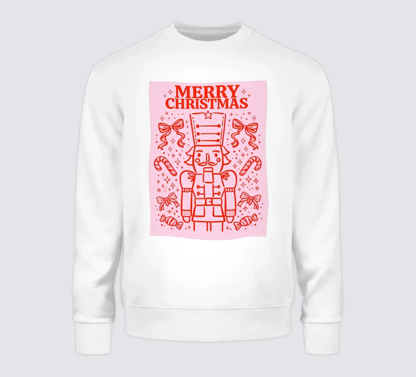Candy Parade Notenkraker sweatshirt van Nordic Noel Studio