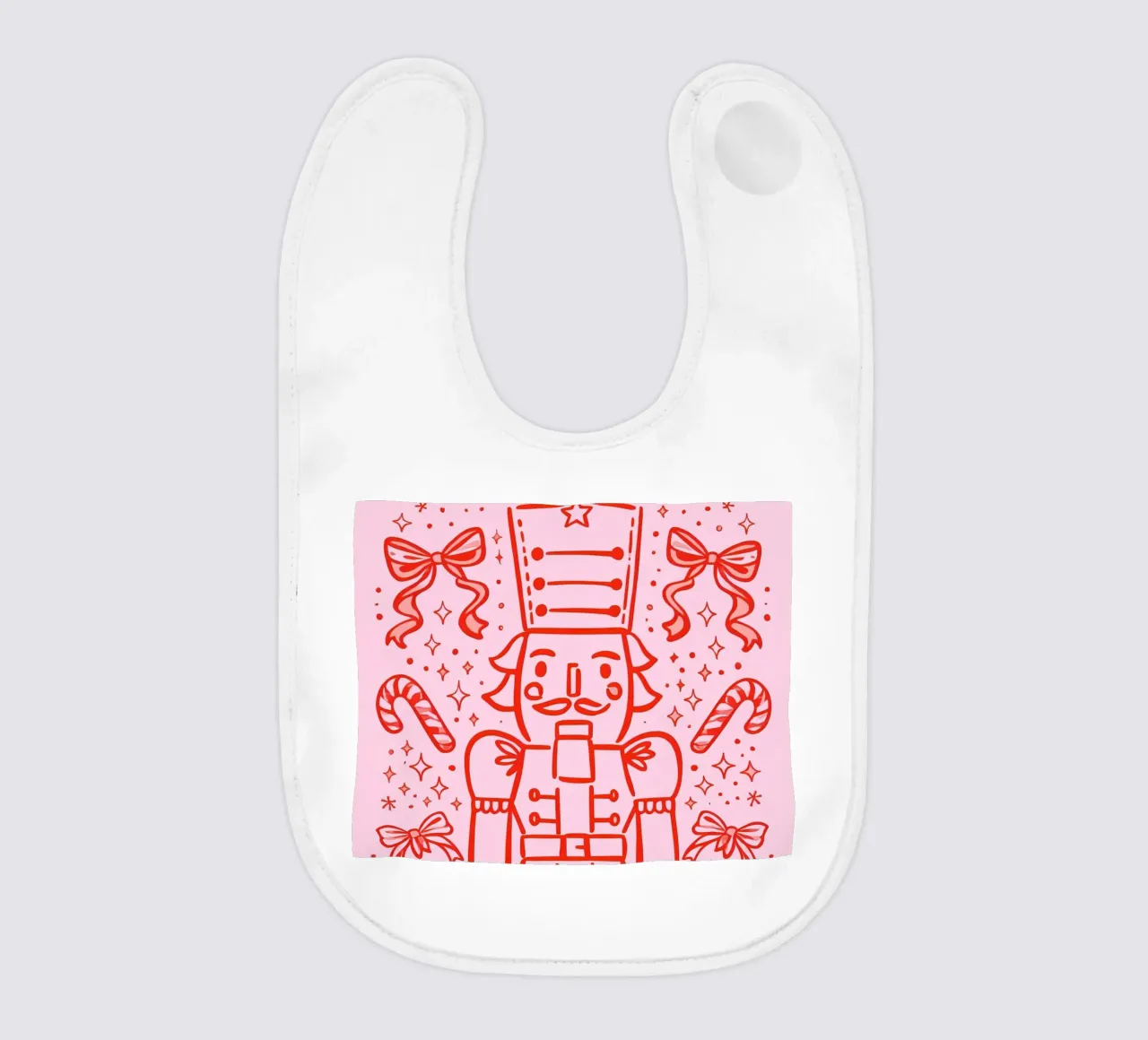 Candy Parade Nutcracker bavaglino da Nordic Noel Studio