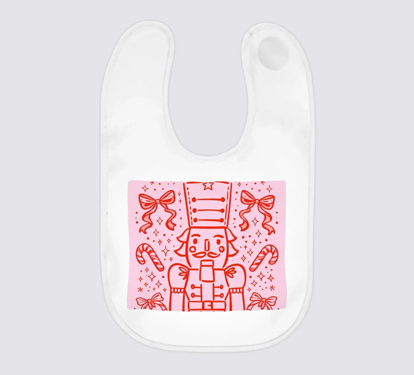 Candy Parade Nutcracker bavaglino da Nordic Noel Studio