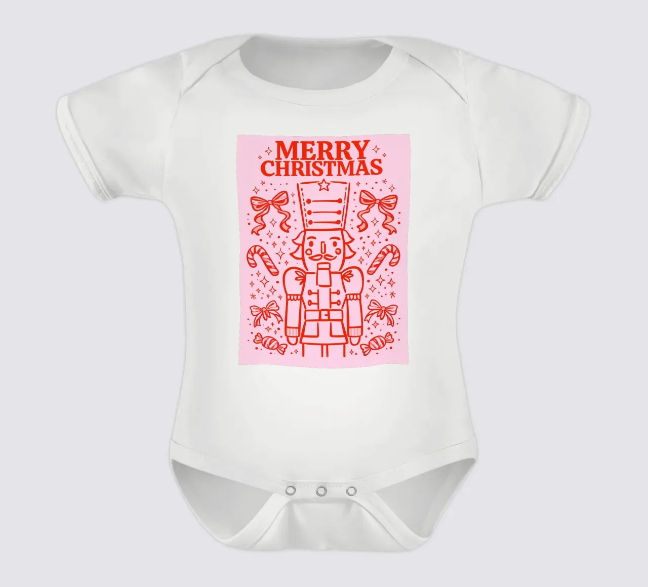 Casse-noisette Candy Parade body bébé de Nordic Noel Studio