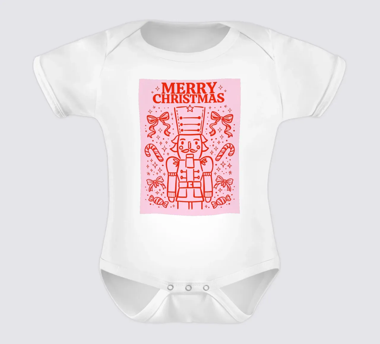 Casse-noisette Candy Parade body bébé de Nordic Noel Studio