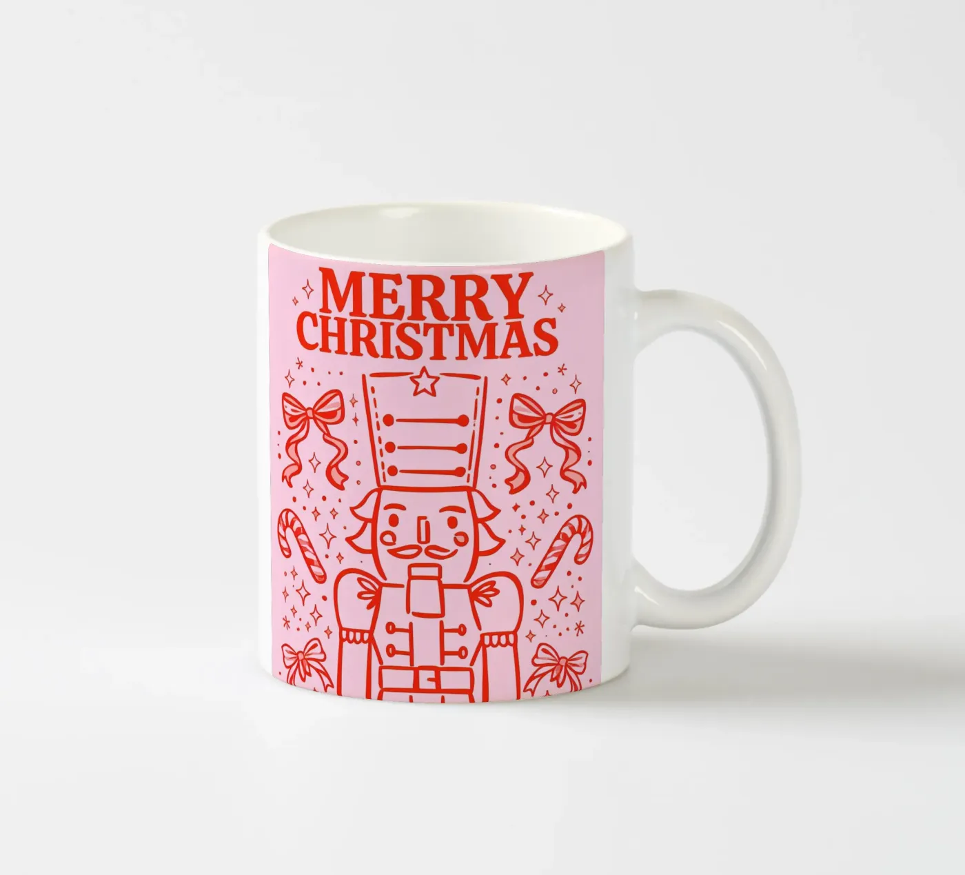Candy Parade Nutcracker tazza in ceramica da Nordic Noel Studio