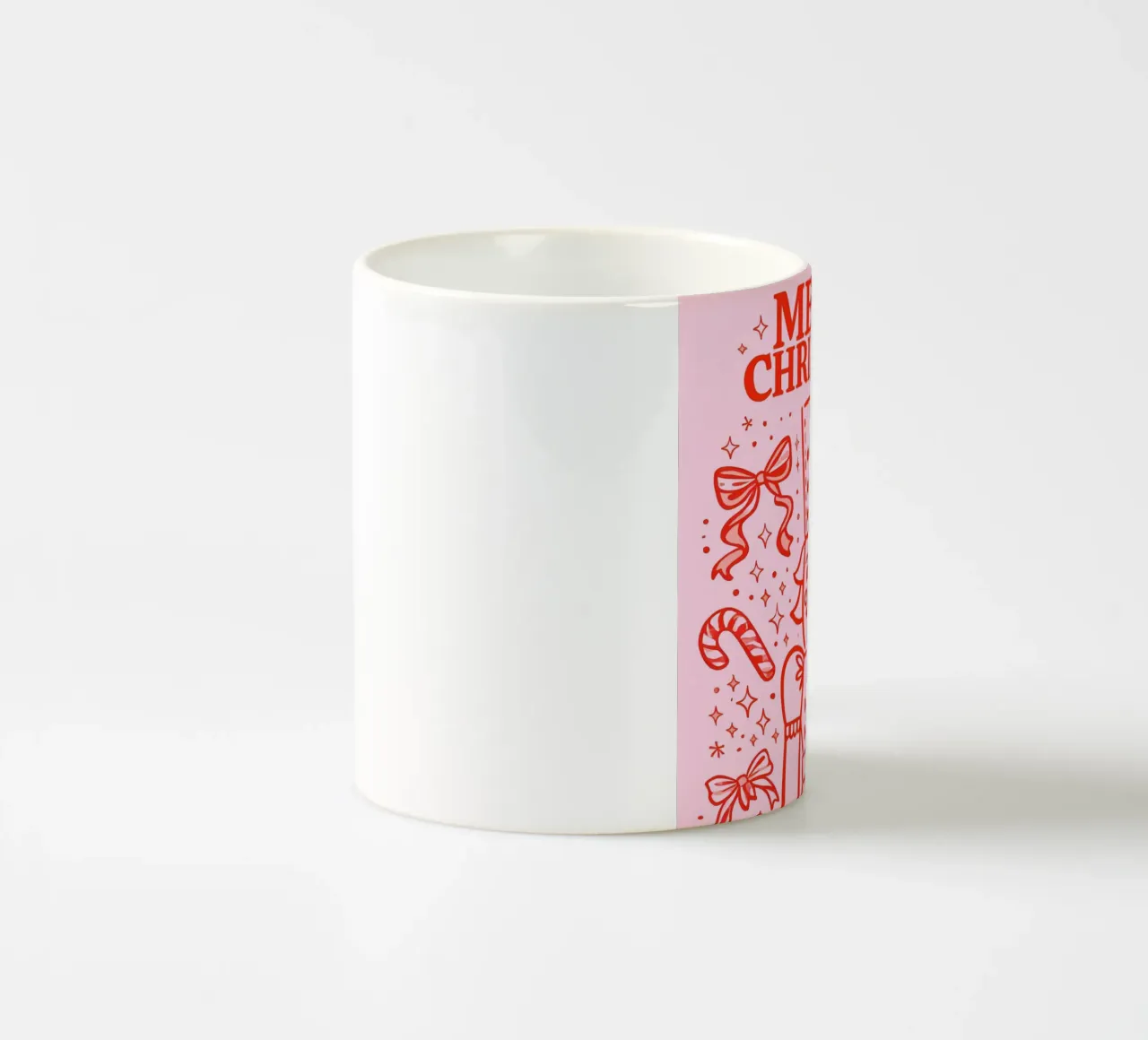 Candy Parade Nutcracker ceramic mug by Nordic Noel Studio