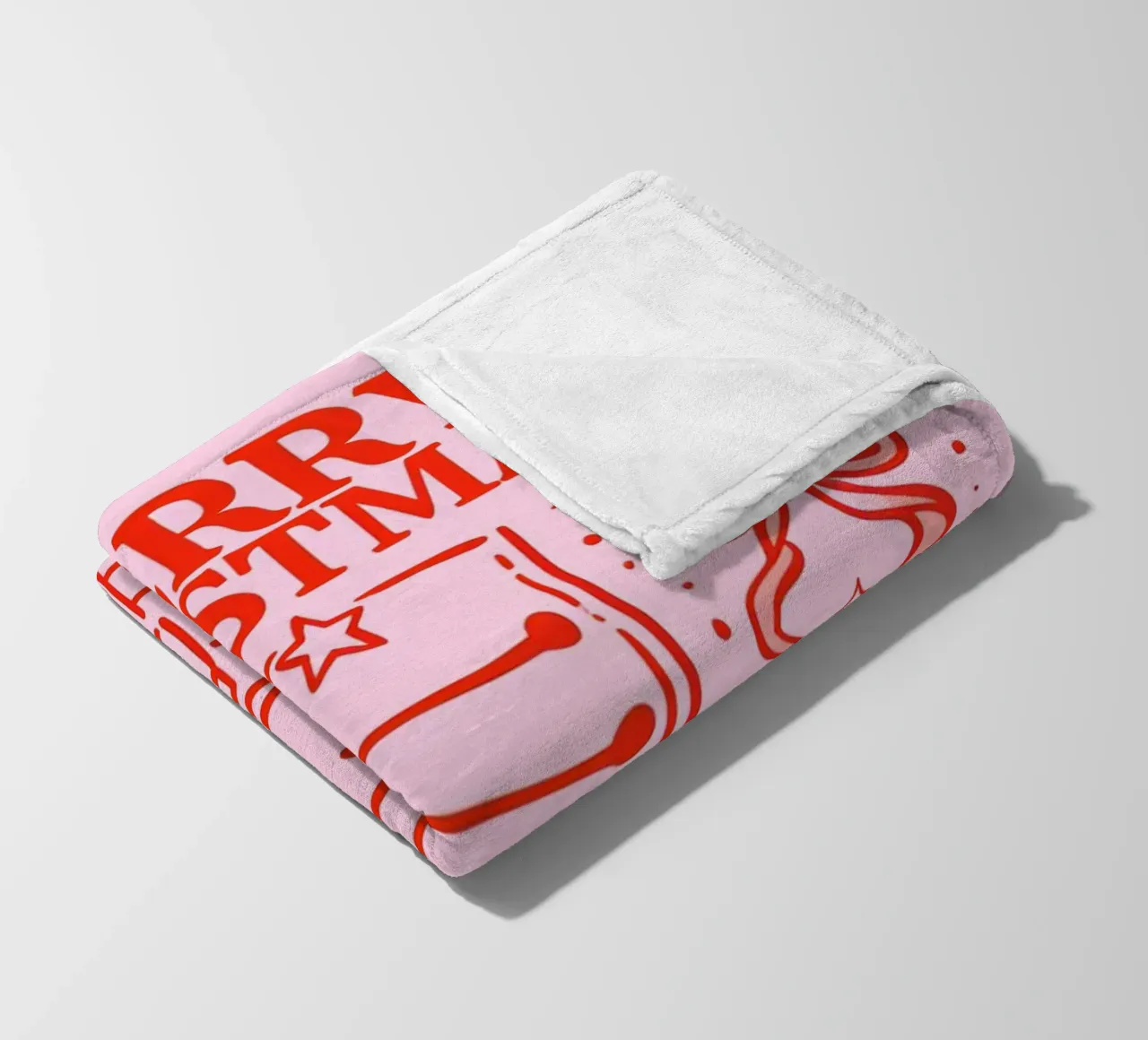 Candy Parade Notenkraker fleecedeken van Nordic Noel Studio