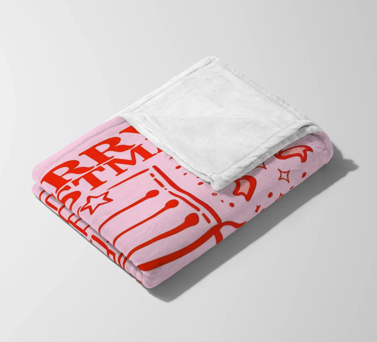 Candy Parade Notenkraker fleecedeken van Nordic Noel Studio