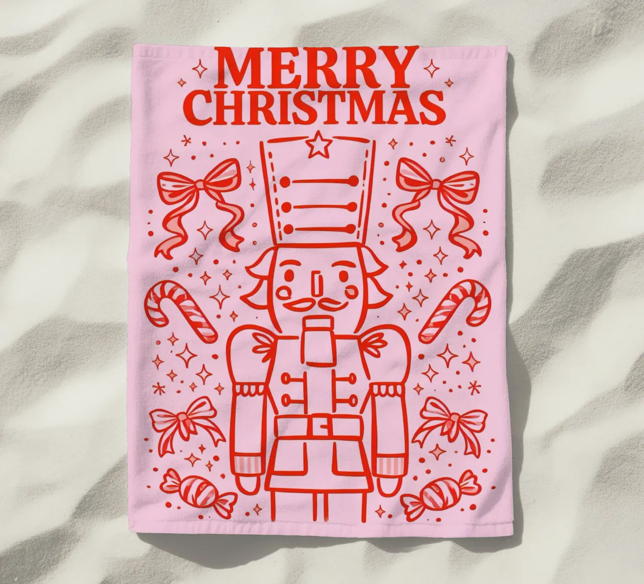 Candy Parade Nutcracker telo mare da Nordic Noel Studio