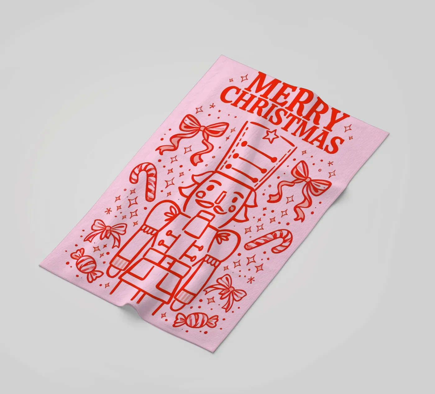 Schiaccianoci Candy Parade telo mare da Nordic Noel Studio