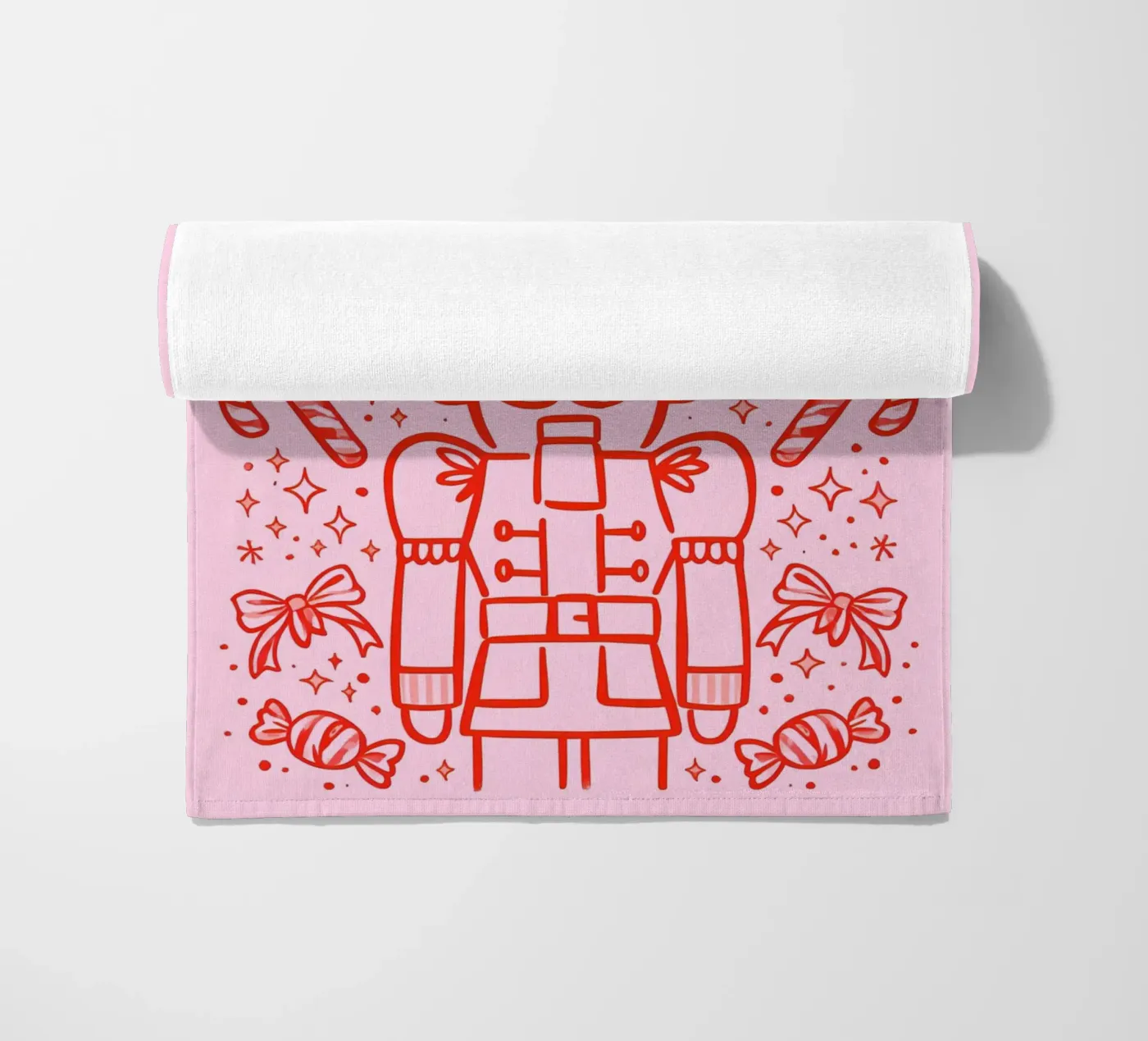 Schiaccianoci Candy Parade telo mare da Nordic Noel Studio