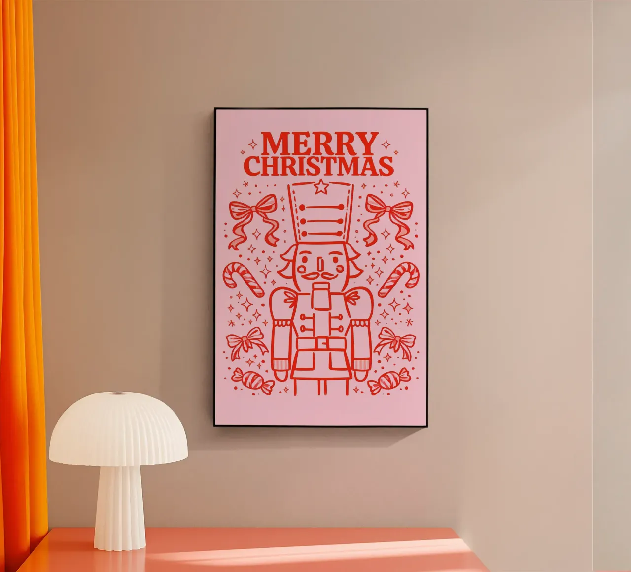 Candy Parade Nutcracker plexiglass da Nordic Noel Studio