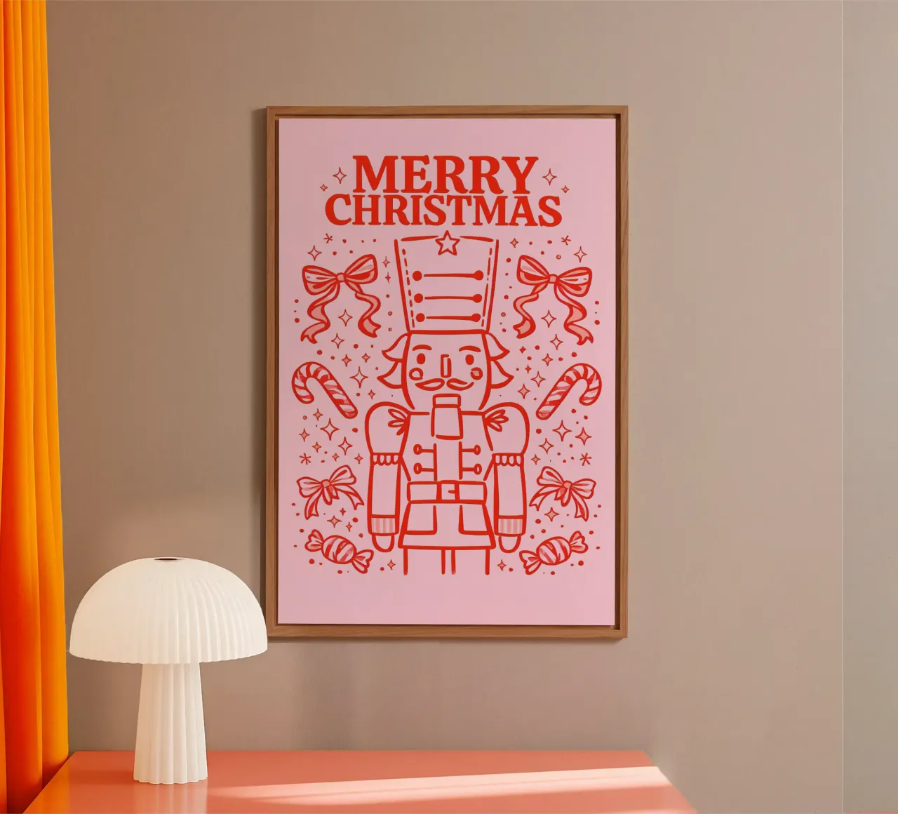 Candy Parade Nutcracker forex plate by Nordic Noel Studio