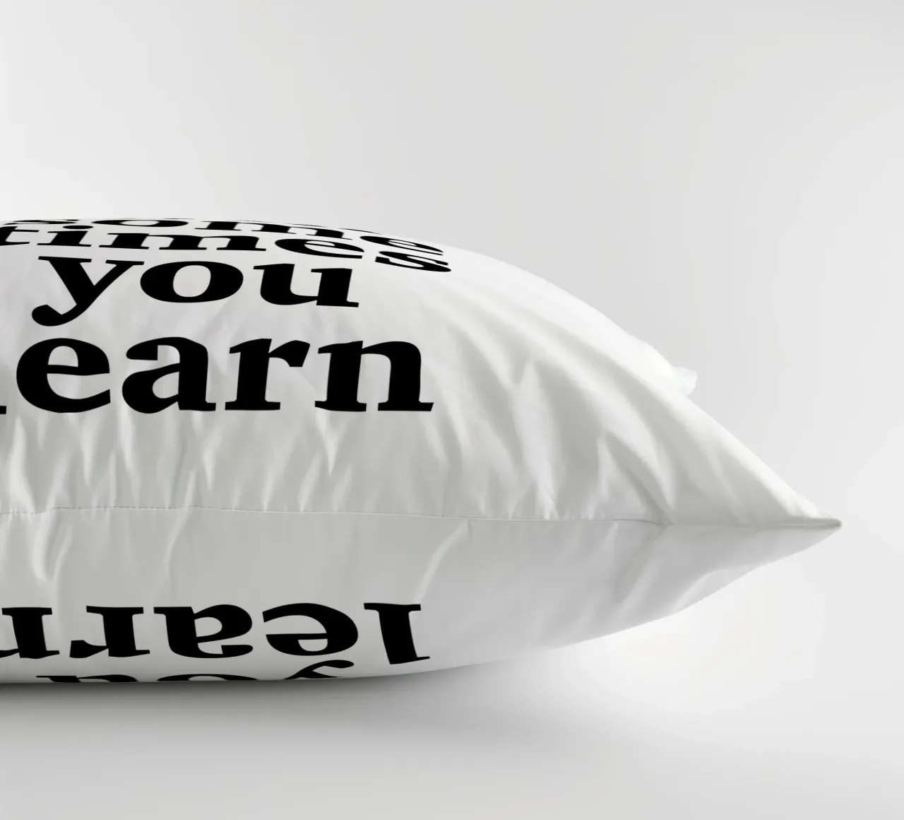 sometimes you win – sometimes you learn Kissen von The True Type