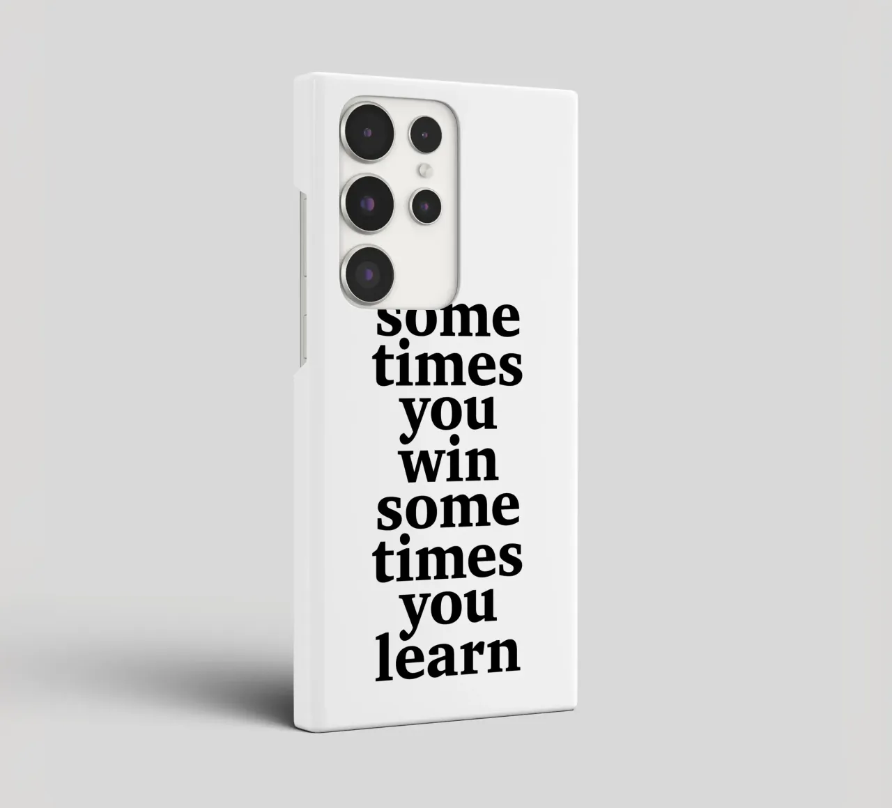 sometimes you win – sometimes you learn cover samsung da The True Type