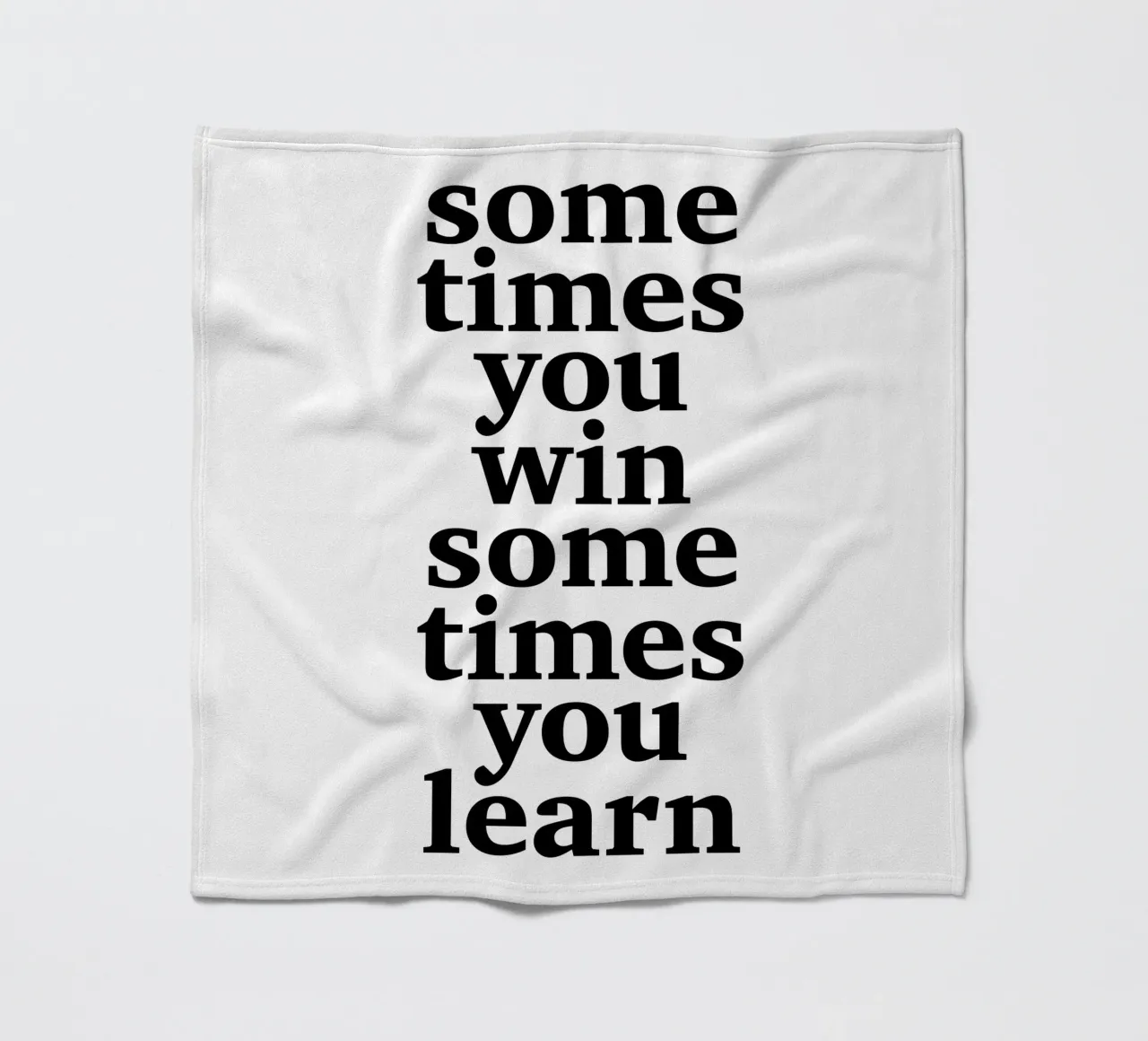 sometimes you win – sometimes you learn coperta in pile da The True Type