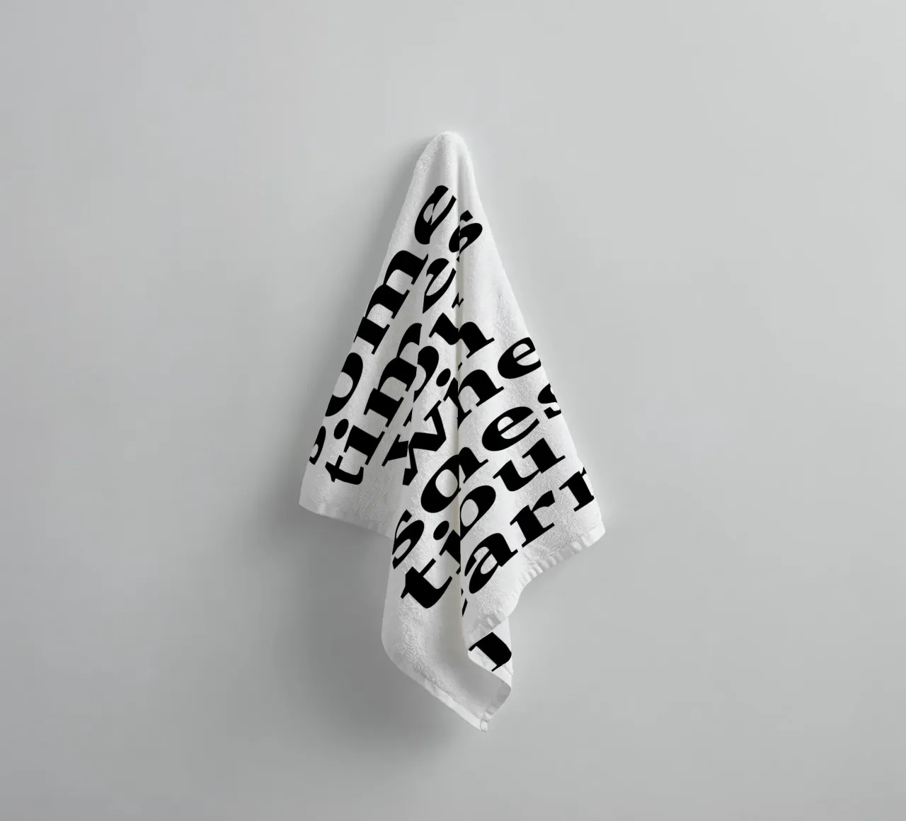sometimes you win – sometimes you learn serviette de bain de The True Type