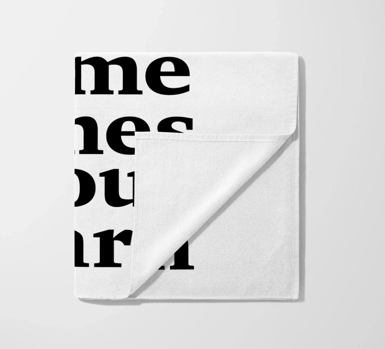 sometimes you win – sometimes you learn beach towel by The True Type