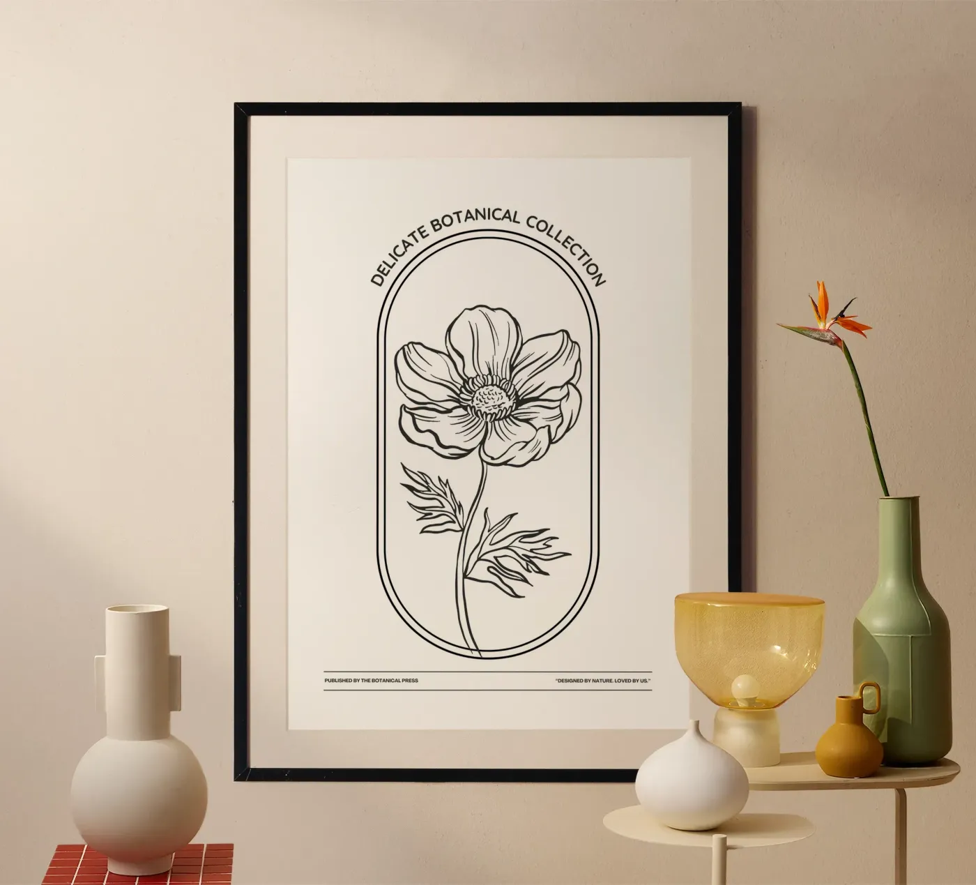 BOTANICAL COLLECTION poster da Muse Society Shop