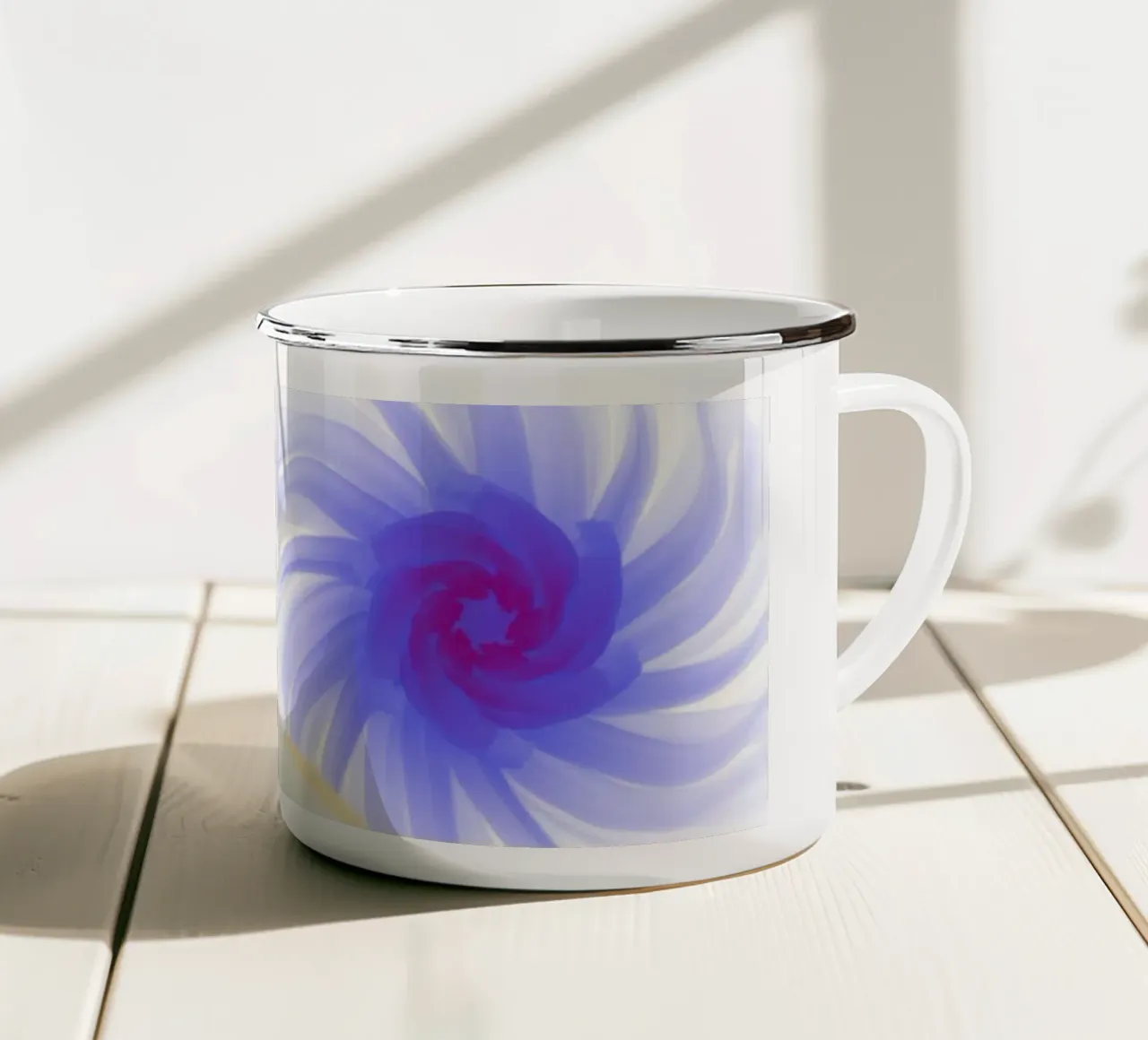 Swirl tazza in smalto da Simplicity