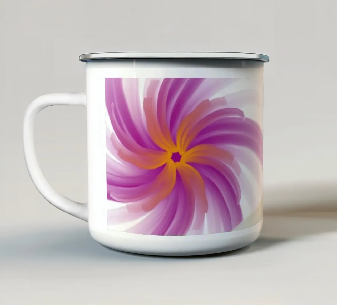 Swirl tazza in smalto da Simplicity