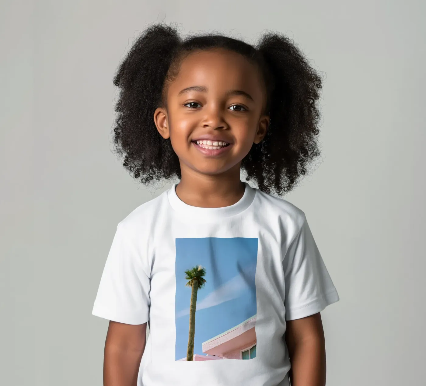 14 kinder t-shirt van Pink California | Affiches & Posters