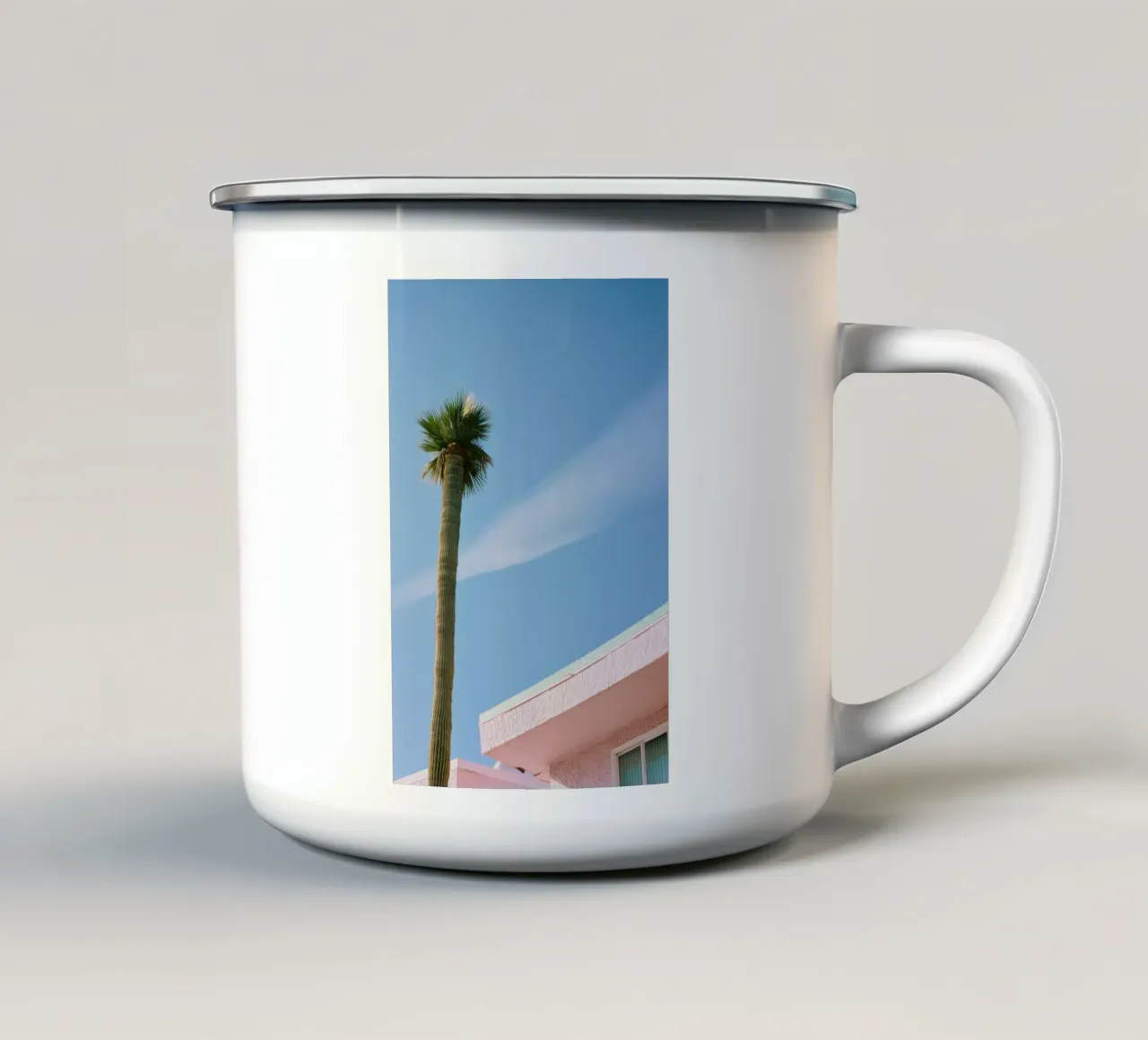 14 tazza in smalto da Pink California | Affiches & Posters