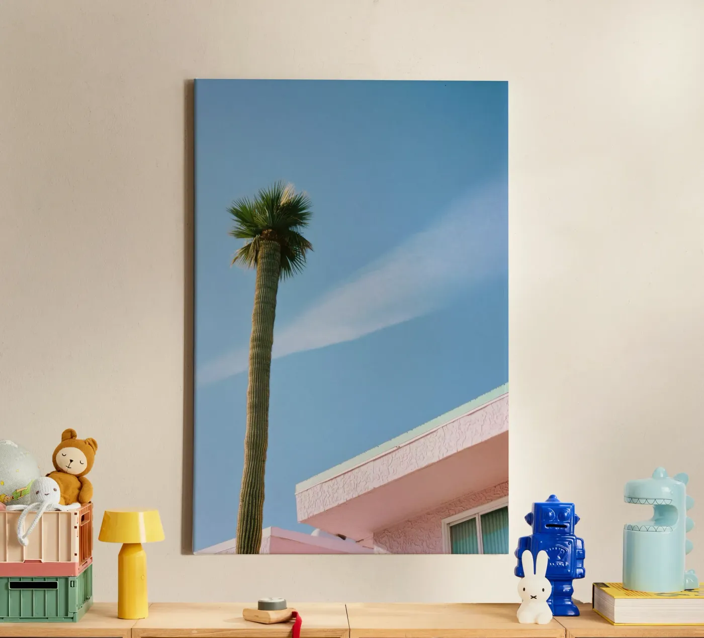 14 canvas van Pink California | Affiches & Posters