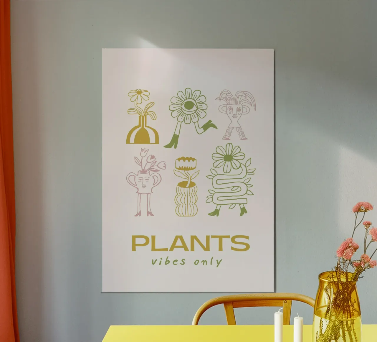 PLANTS poster da Muse Society Shop