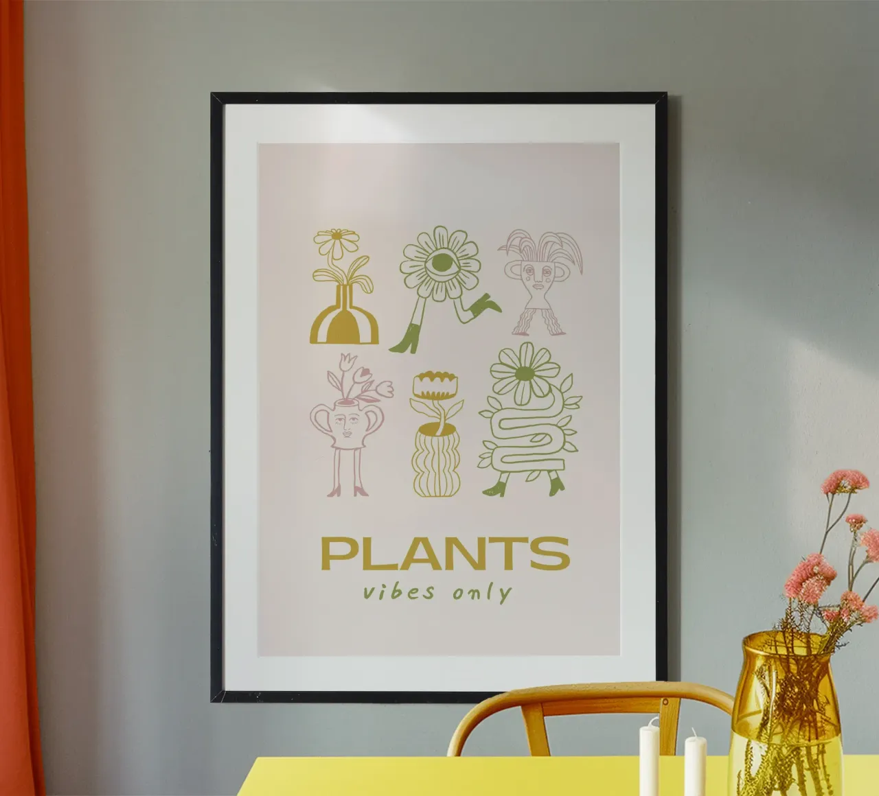 PLANTS poster da Muse Society Shop