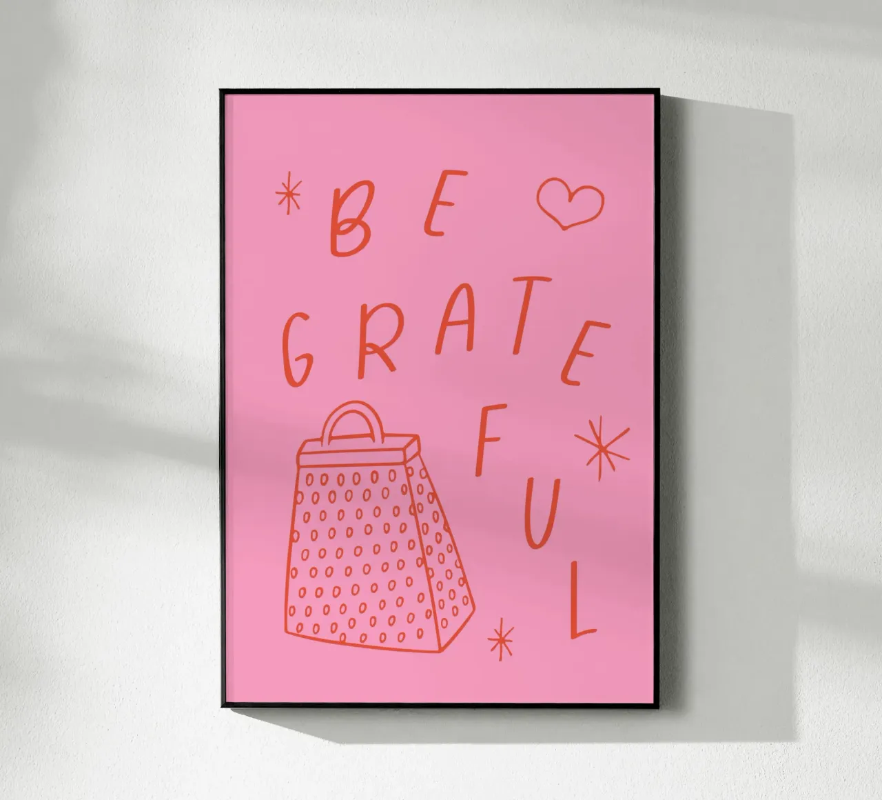 BE CRATEFUL acrylic glass by Muse Society Shop