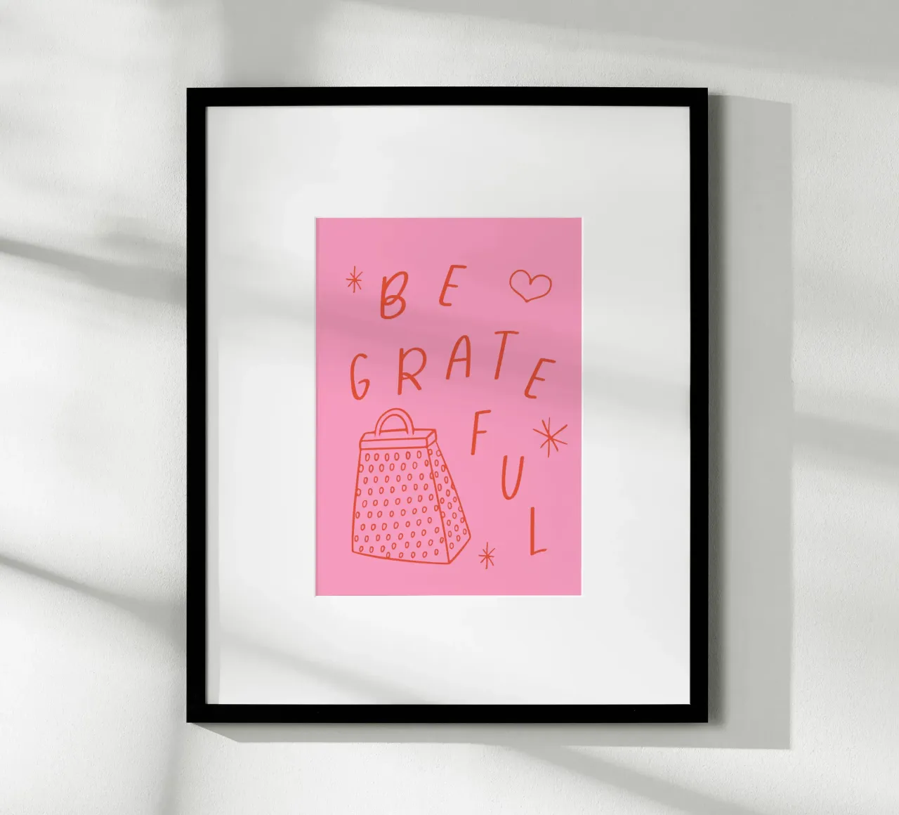 BE CRATEFUL poster da Muse Society Shop